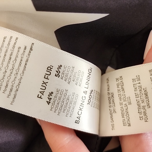 Mother Cropped Leopard Faux Fur Jacket - Picture 7 of 7